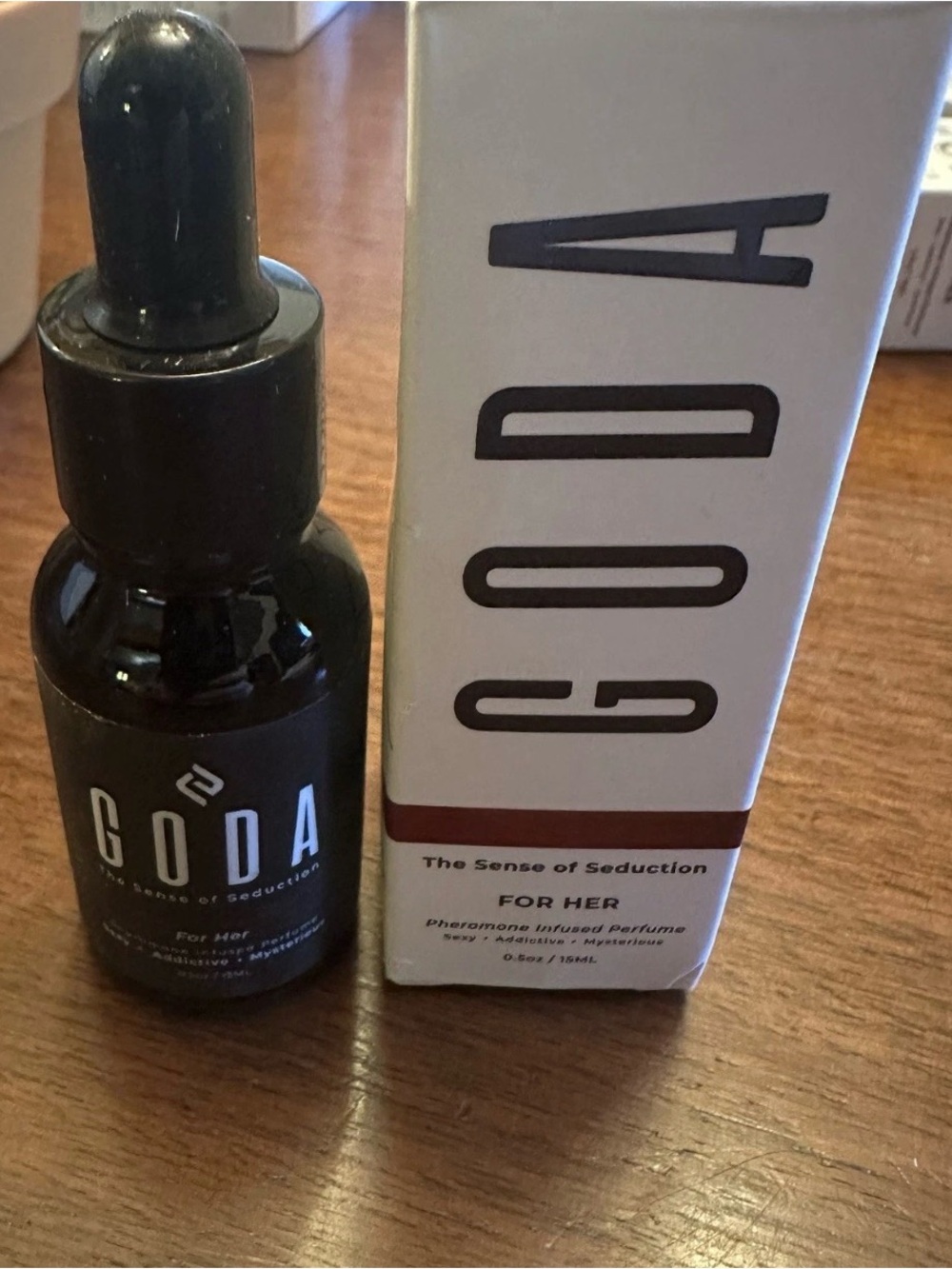 GODA For Her Pheromone infused 15ml NEW the Sense of Seduction